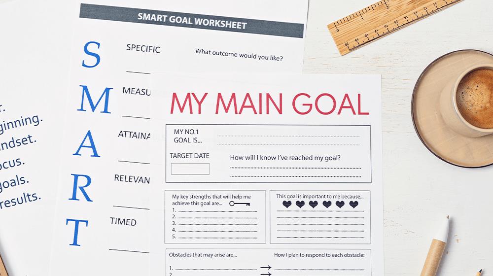 printable goal setting worksheet