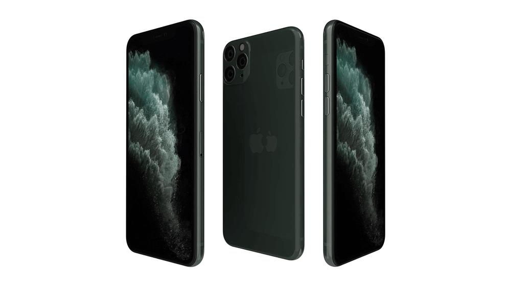 Apple iPhone 11 Pro Max, 256GB, Midnight Green