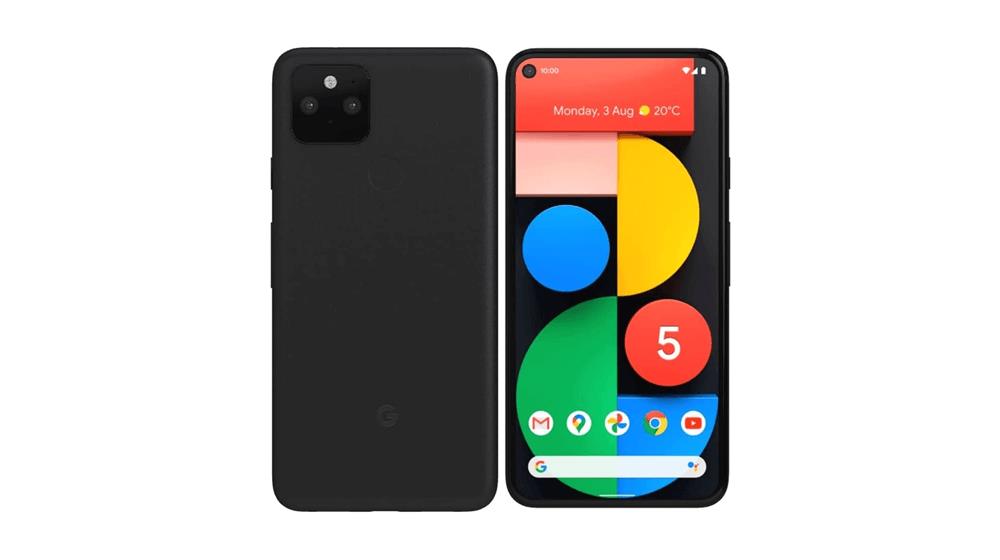 Unlocked Google Pixel 5 128GB Just Black GA01316-US