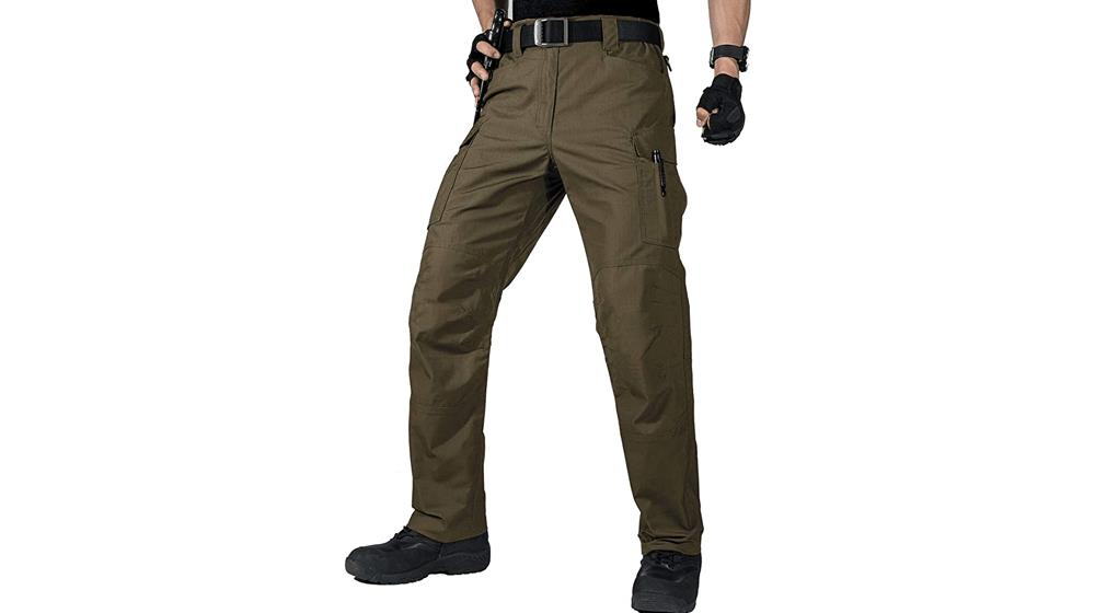 FREE SOLDIER Mens Cargo Pants Lightweight Work Pants for Men