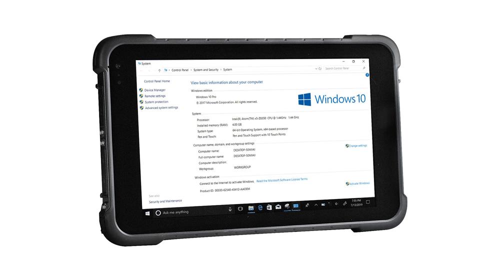 Vanquisher 8-Inch Industrial Rugged Tablet PC