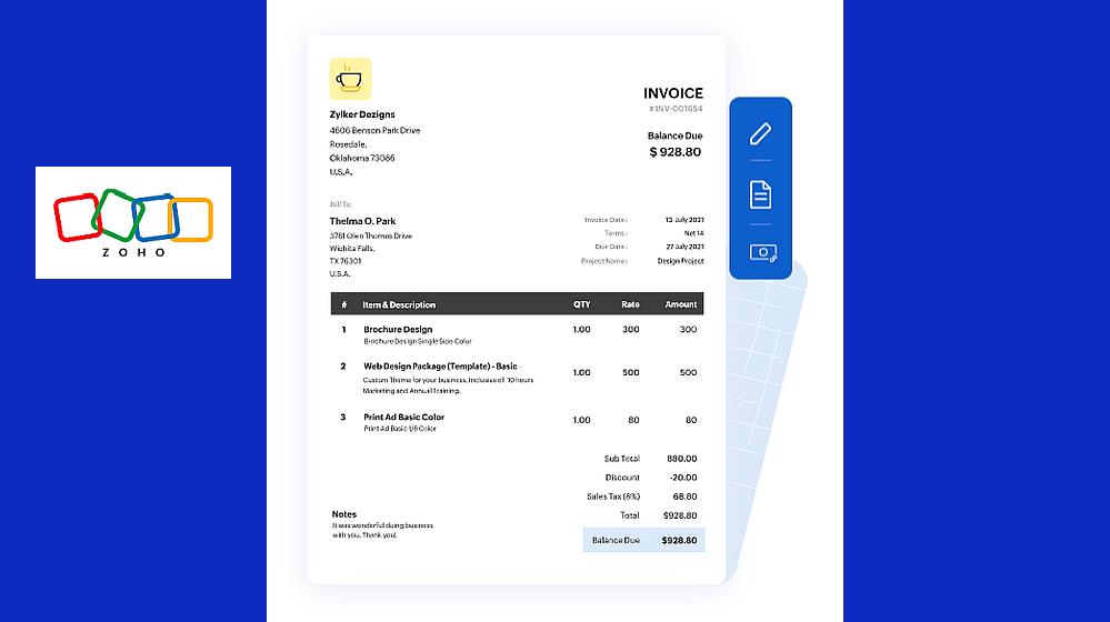 zoho-invoice