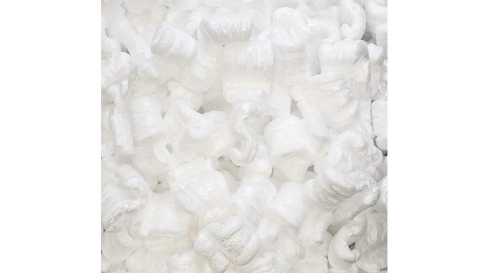 1,2 Cu Ft White Packing Peanuts Popcorn S shape Loose Fill