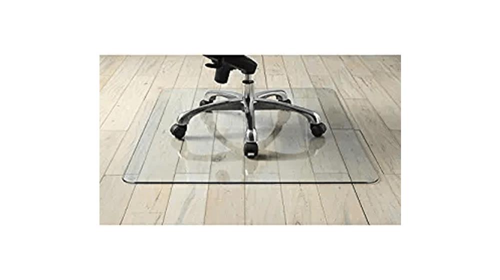 Lorell Tempered Glass Chairmat Chair Mat