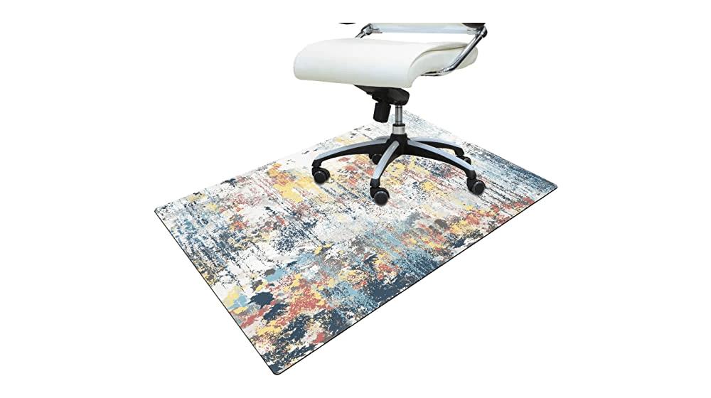 Ileading Abstract Collection Office Chair Mat