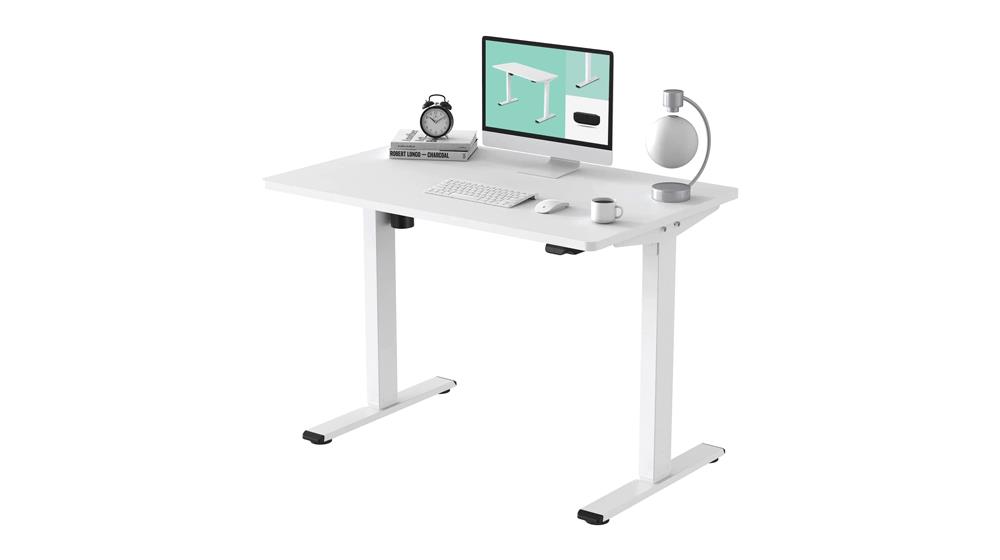 FLEXISPOT EC1 Essential Electric White Standing Desk