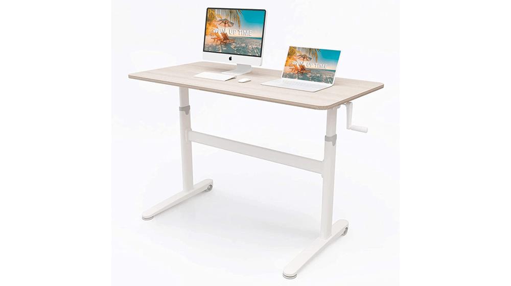 Win Up Time Height Adjustable Standing Desk