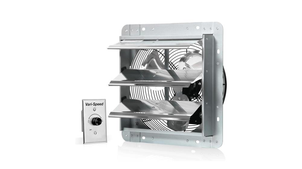KEN BROWN 12 Inch Variable Shutter Exhaust Fan