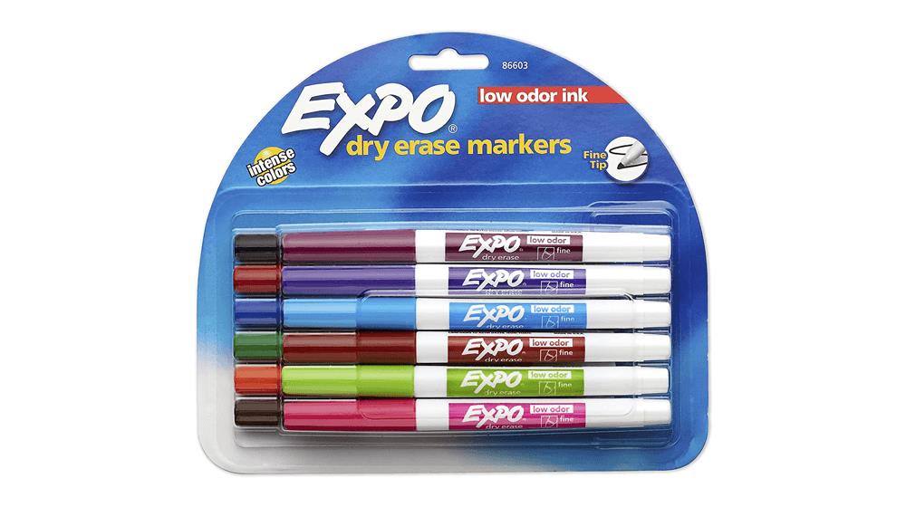 EXPO Low Odor Fine Tip Dry Erase Marker