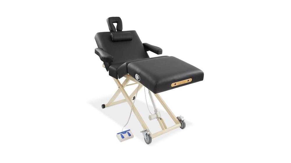 Saloniture Professional 4-Section Electric Lift Massage Table