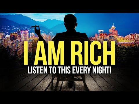 I AM RICH & ABUNDANT Money Affirmations For Prosperity, Happiness & Wealth - Listen Daily!
