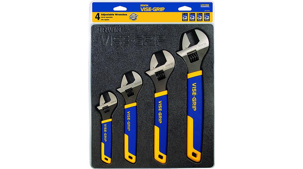 IRWIN VISE-GRIP Adjustable Wrench Set