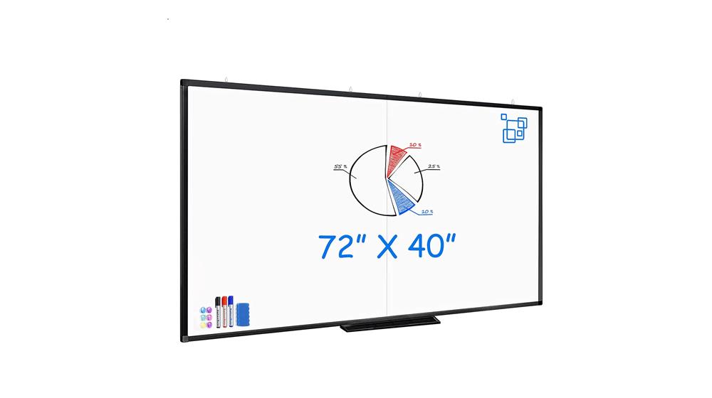 Large Magnetic Whiteboard for Wall