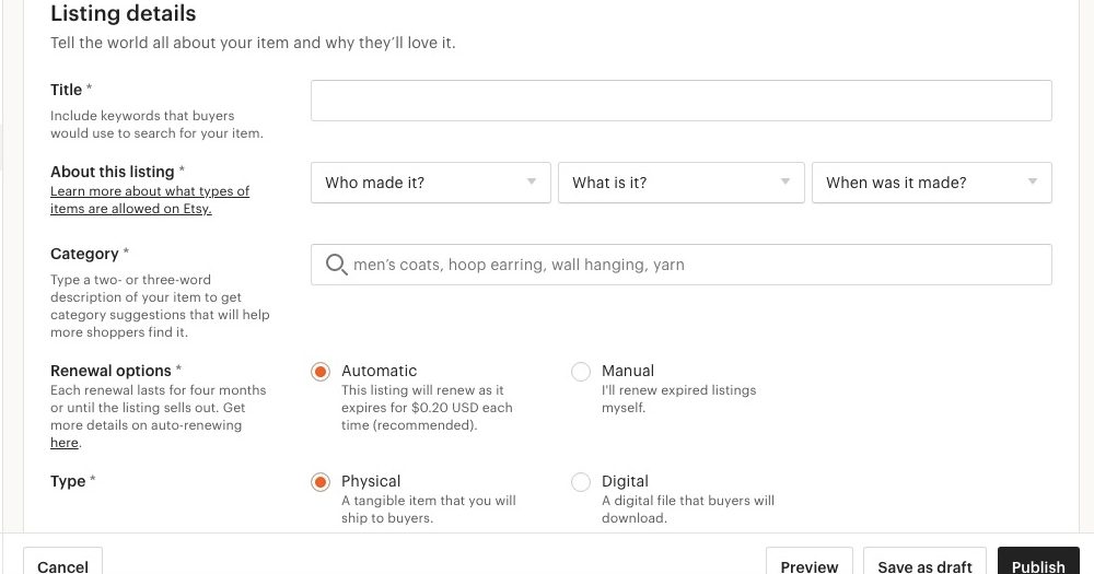 How to Start an Etsy Shop