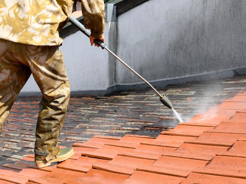 pressure washing