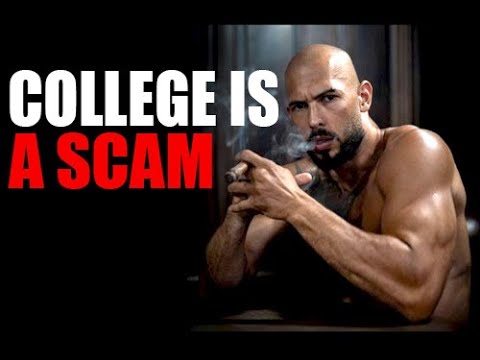 COLLEGE IS A SCAM - Motivational Speech by Andrew Tate | Andrew Tate Motivation
