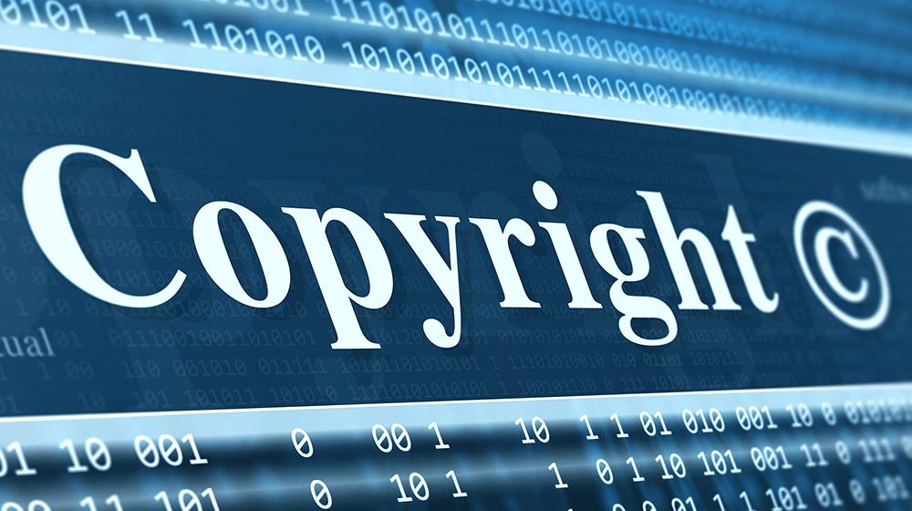 how to copyright a website 