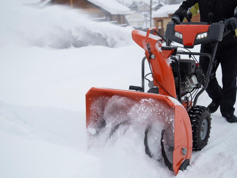 snow plowing business