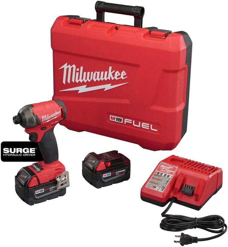 Milwaukee Elec Tool DB303552 Fuel Surge 1, 4-inch Hex Hydraulic Driver Kit