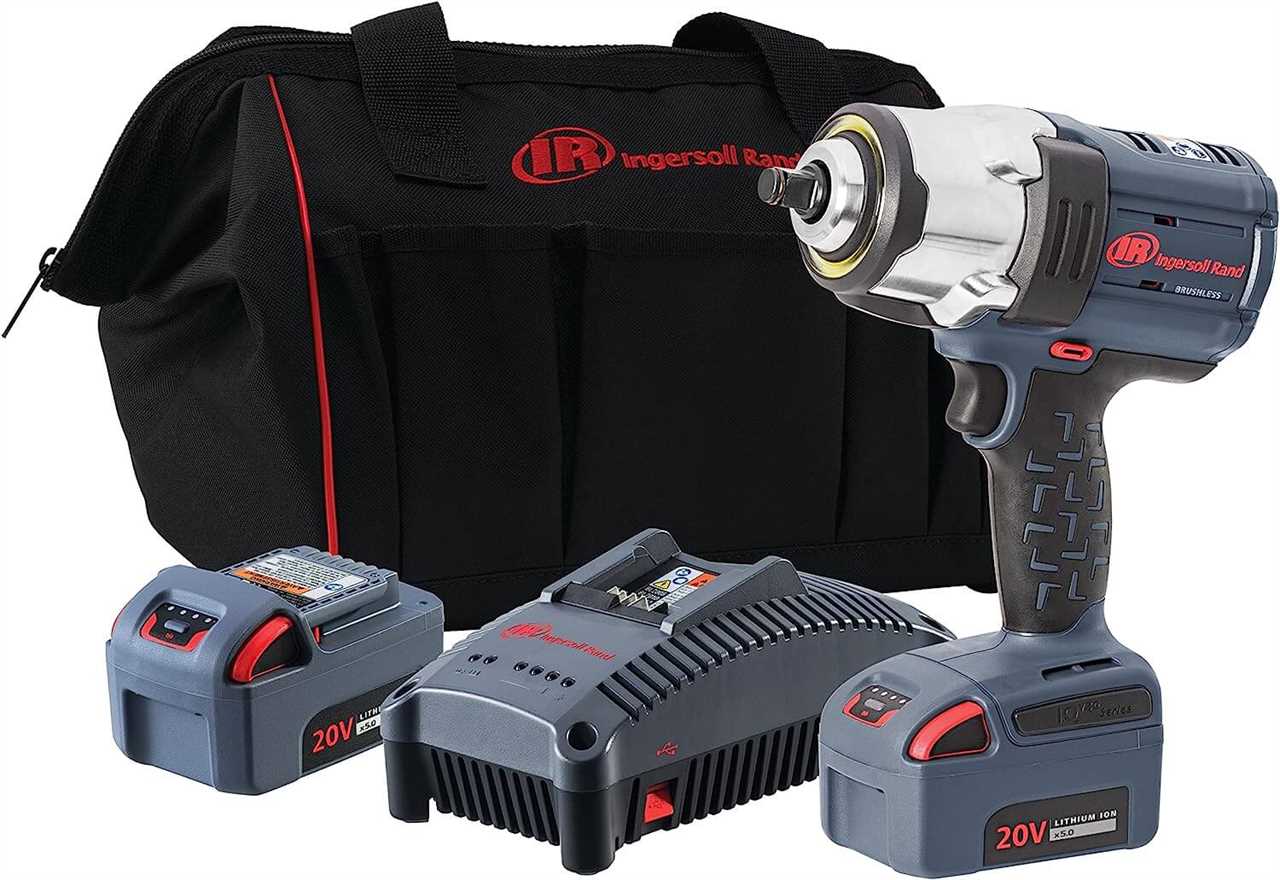 Ingersoll Rand W7152-K22 20V 1, 2-inch Drive Cordless Impact Wrench 2 Battery Kit