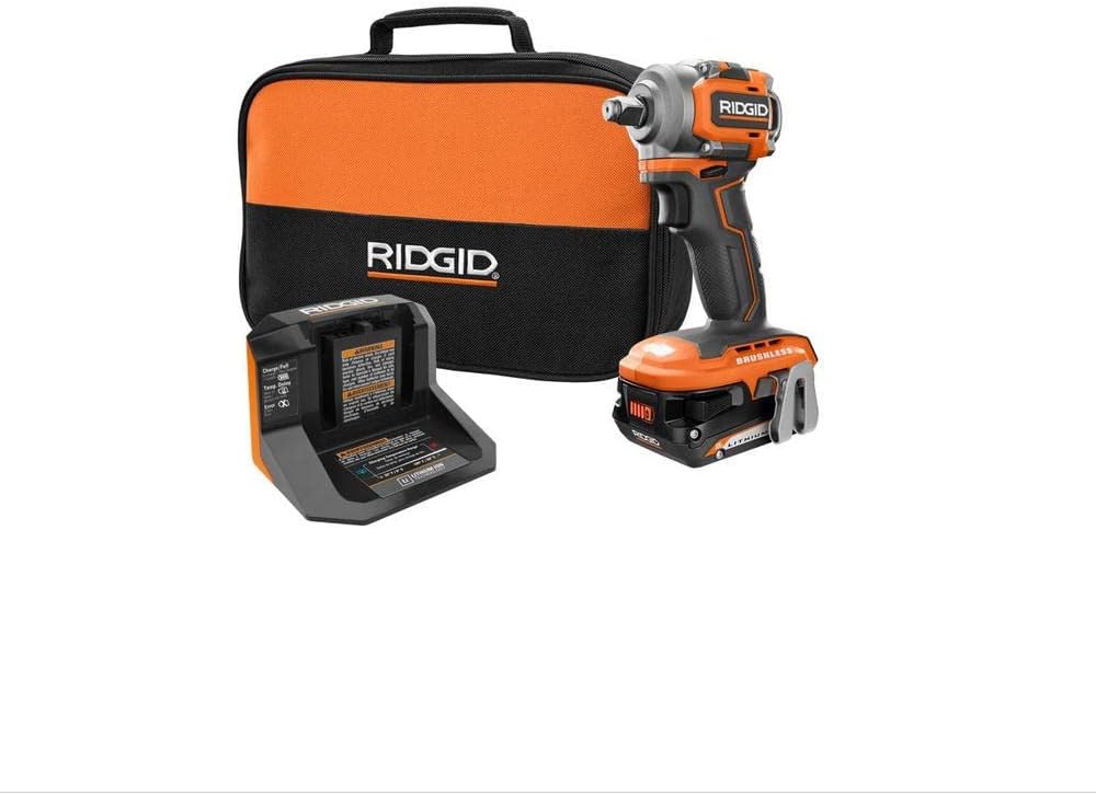 RIDGID 18V SubCompact Brushless Cordless Impact Driver Kit