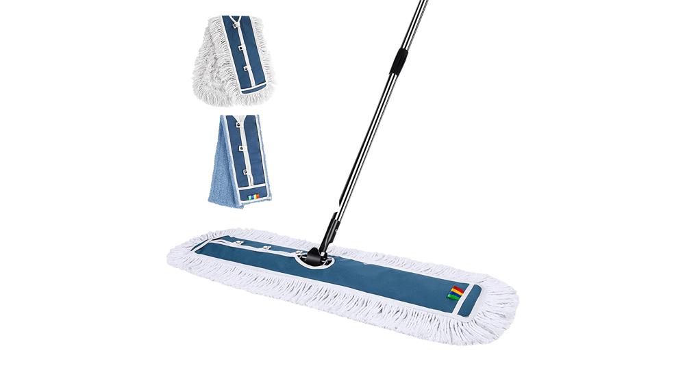 42 Inch Commercial Industrial Mop Dust Mop with 2 Pads