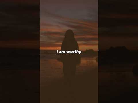 I AM WORTHY - Motivational Speech #motivation #inspiration #affirmations