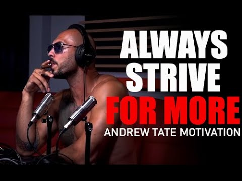 STAY HUNGRY - Motivational Speech by Andrew Tate | Andrew Tate Motivation