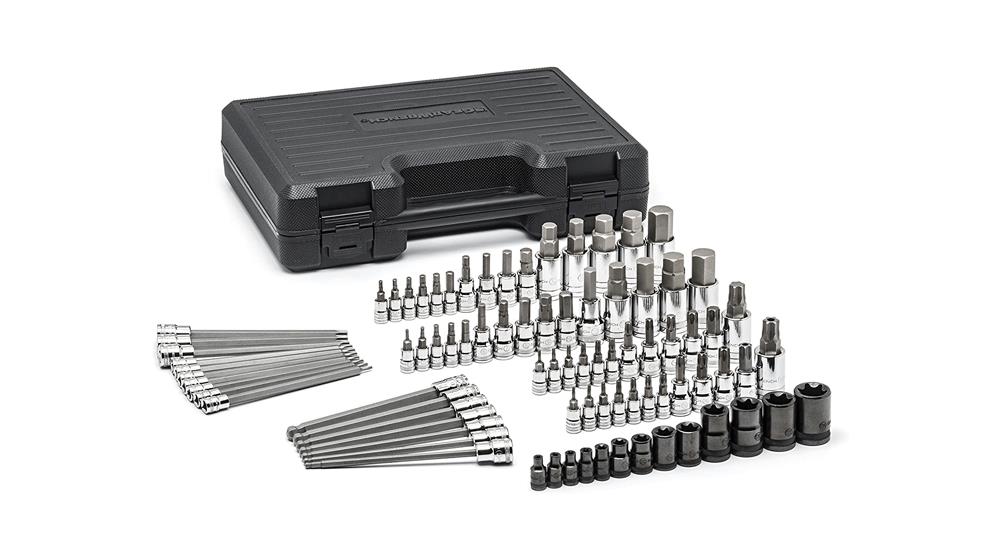 GEARWRENCH Master SAE, Metric Hex And Torx Bit Socket Set