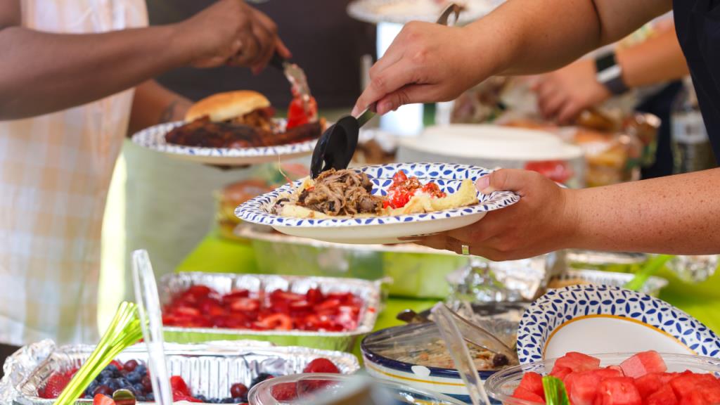 what is an office potluck