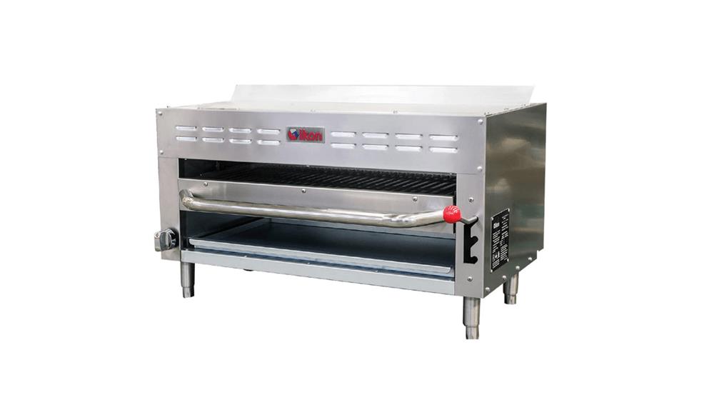 IKON ISB-36 36-inch Countertop Gas Salamander Broiler, Stainless Steel