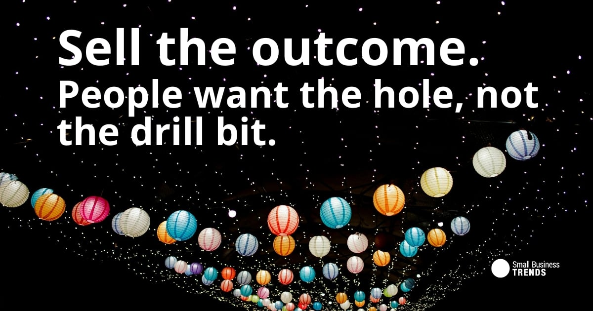 Sell the Outcome Sales Quote