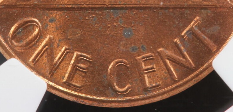 1983 penny double die reverse