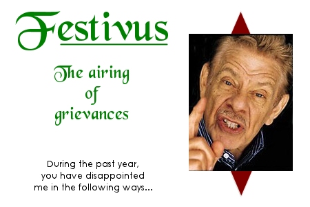 Festivus Financial Airing of Grievances for 2023