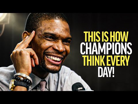 THINK LIKE A CHAMPION! - NBA Champion Chris Bosh's Ultimate Life Advice (MUST WATCH)
