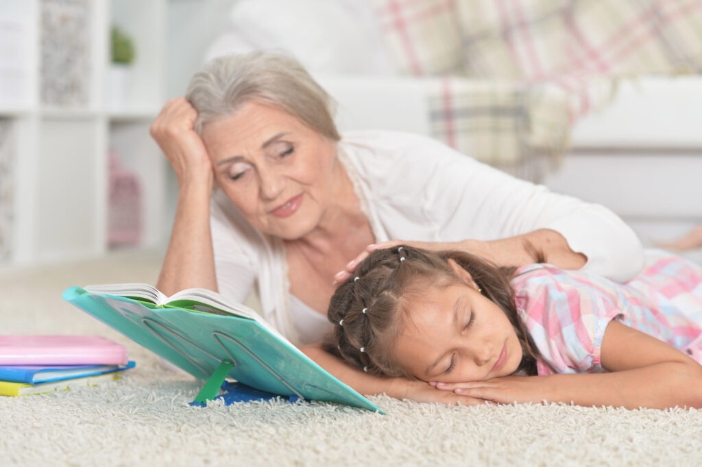 virtual story time with grandma