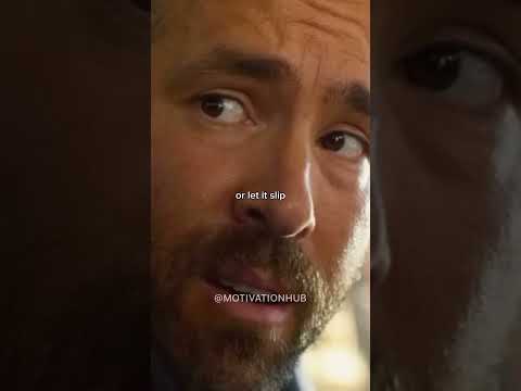 THE BEST ADVICE FROM RYAN REYNOLDS #ryanreynolds #motivation #inspiration