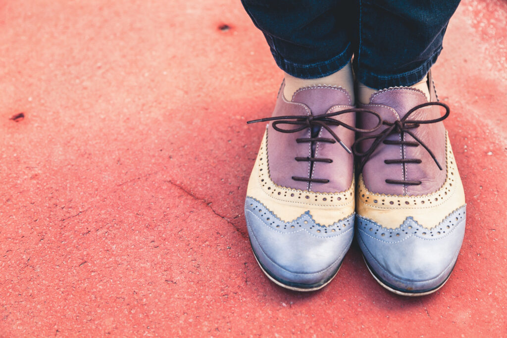 wingtip shoes