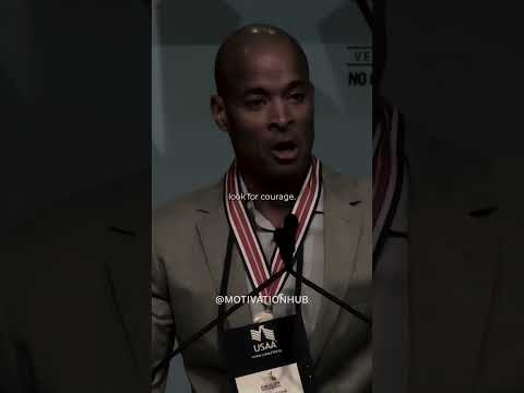 DAVID GOGGINS GET EMOTIONAL DURING HIS SPEECH #davidgoggins #motivation #mindset