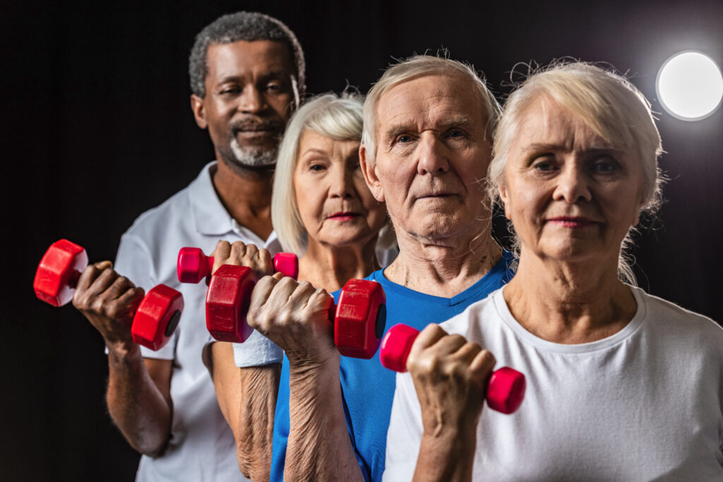 seniors staying fit